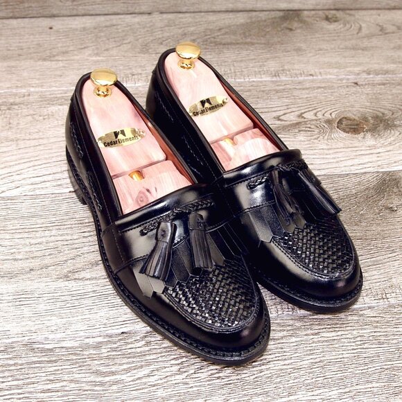 * NIB * $395 Allen Edmonds CODY Dress Loafer 7 D Black * add $15 new Cedar Trees main image 9